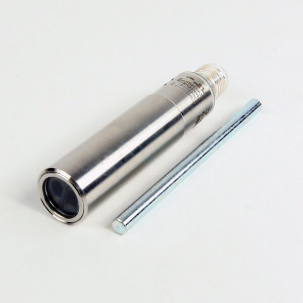 0252096298e254af6def4808b2bc3c85-1.jpg Photoelectric Sensor, Cylindrical Style, Diffuse, 100-100 mm Sensing Range, Visible Red LED, Light Operate - Dark Operate Output, PNP Output, Smooth Barrel, 18 mm Barrel, 4 Pin Micro M12 Integral Quick Disconnect Connector, Adjustable Sensitivity, 42CS - 42CSS-D2MPA1-D4