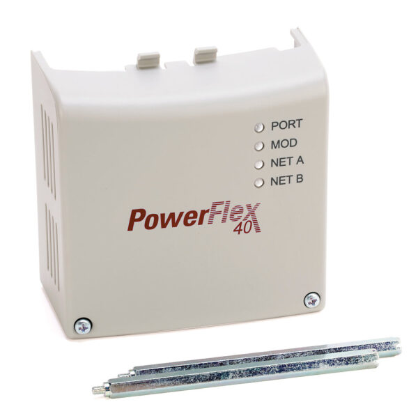 Kit, Communication Adapter Cover, Provides Visibility To Status Lights When Communications Adapter Is Installed, Adds 25 mm To Overall Depth Of The Drive, Use With Powerflex 40 B Frame - 22B-CCB