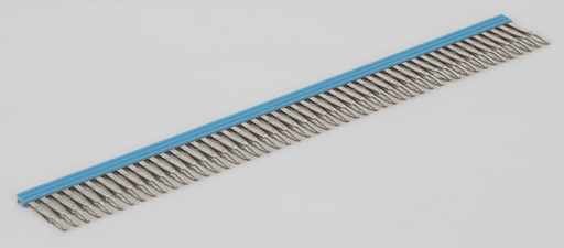 Terminal Block Accessory, Center Jumper, IEC, Blue, 6-Pole, For use with 1.5mm Terminal Blocks - 1492-CJP2-6-B
