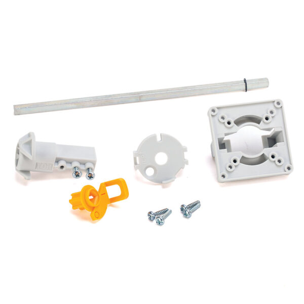 Metal Shaft Extension, 194L, With Padlock Provision in OFF Position, Adjustable From 110 mm to 235 mm, For Use With 194L-A Switches, Package Quantity 1 - 194L-G3393