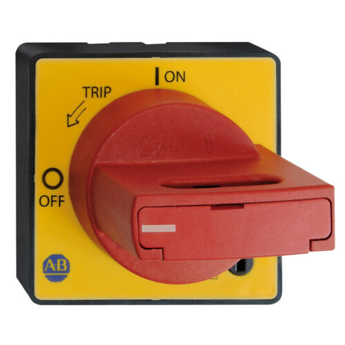 Door Coupling Handle - Red Yellow - 140M-C-DRY66