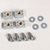 Circuit Breaker Accessory, Frame-J, End Cap, 4Pole, Qty 4 - 140G-J-ECM4