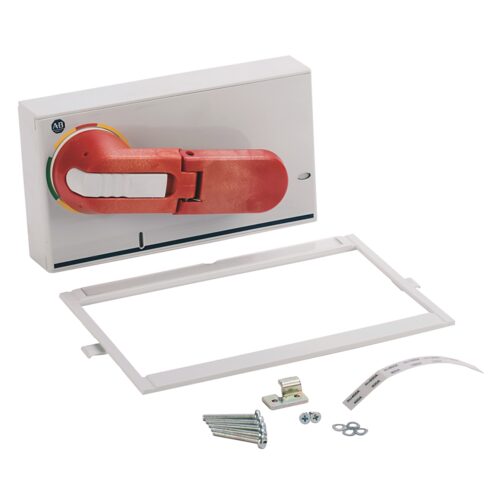 Circuit Breaker Accessory, Frame-N, Direct Rotary Handle, Qty 1, R/Y - 140G-N-RMY