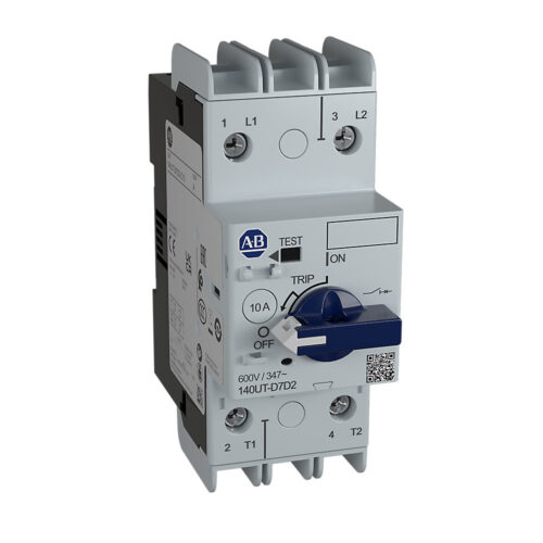 140UT-D7D2-C40-1.jpg Circuit-Breaker, D-Frame, 2 Pole, 65 kA at 480Y/277V AC, 40 A - 140UT-D7D2-C40