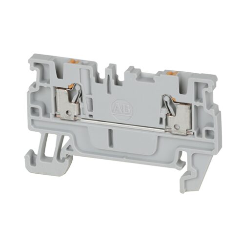1492-P2_1000x1000 Terminal Block, Push-in connection, IEC, Feed-Through, 1.5mm, Single Level, 2 Connection Points, Yellow, Package Qty 100 - 1492-P2-Y