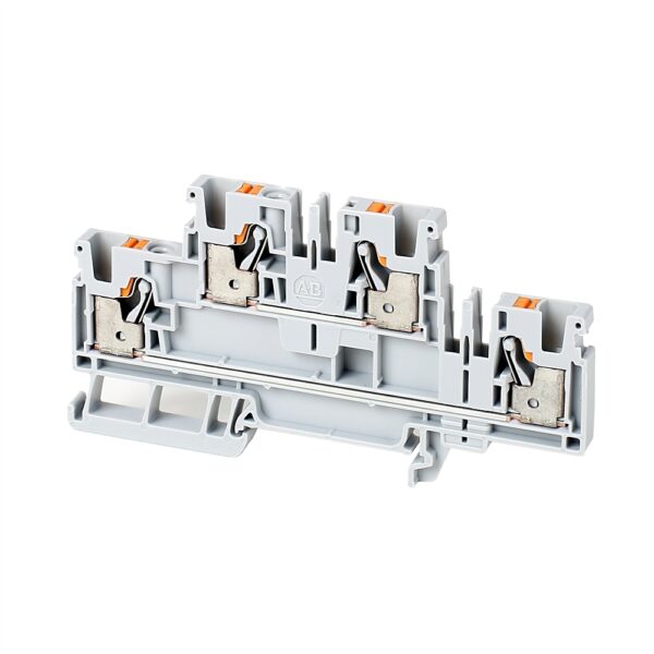 1492-PD4_1000x1000 Terminal Block, Push-in connection, IEC, Feed-Through, 4mm, Double Level, 4 Connection Points, Orange, Package Qty 50 Terminal Block, Push-in connection, IEC, Feed-Through, 4mm, Double Level, 4 Connection Points, Orange, Package Qty 50 - 1492-PD4-OR