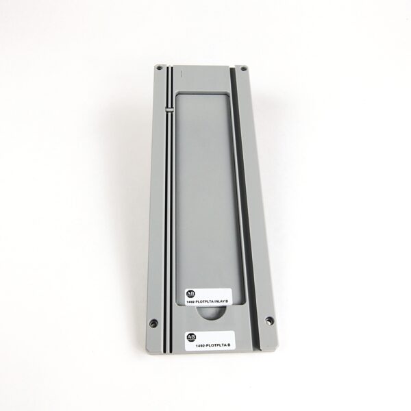 IEC Three Plate Plotter, Adapter Plate, Designed to hold oversized Allen-Bradley 1492 Marking Card Products within the 1492 Plotter systems, Pkg. Qty. of 1 - 1492-PLOTPLTB