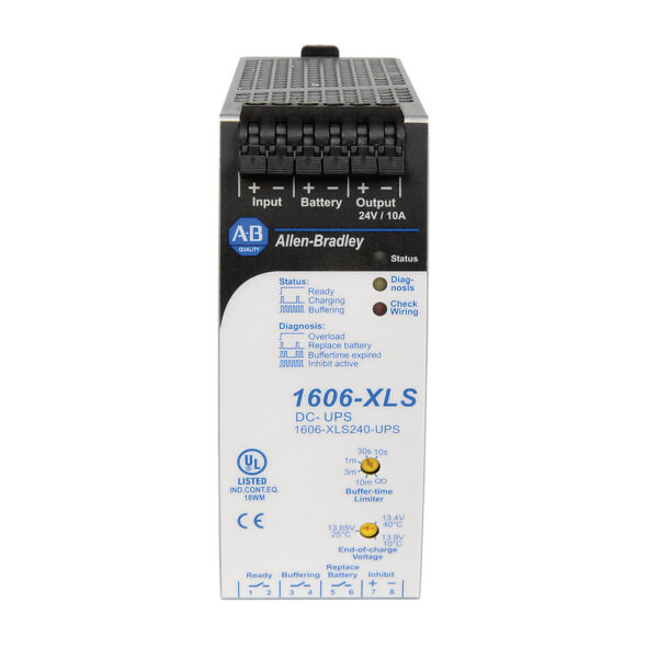 1606-XLS480-UPS DC UPS 24VDC input, 24VDC, 480W (20A) output - 1606-XLS480-UPS