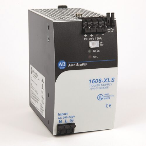 1606-XLS480EE: Performance Power Supply, 24-48V DC, 480 W, 240V AC Input Voltage