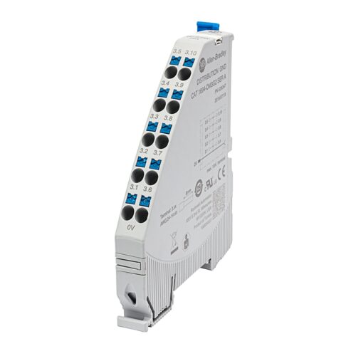 1694-DM3G2_1000x1000 Electronic Circuit Protection, Distribution Module, 10 Terminals, Ground, Imax 20A - 1694-DM3G2