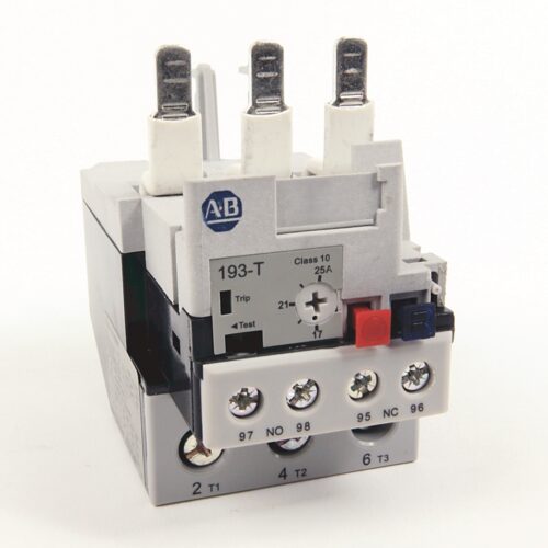 193-T1CC25_1000x1000 T1 MCS Overload Relay, IEC, Bimetallic, 35.0-47.0A, Mounts to 100-C43 - 193-T1CC47