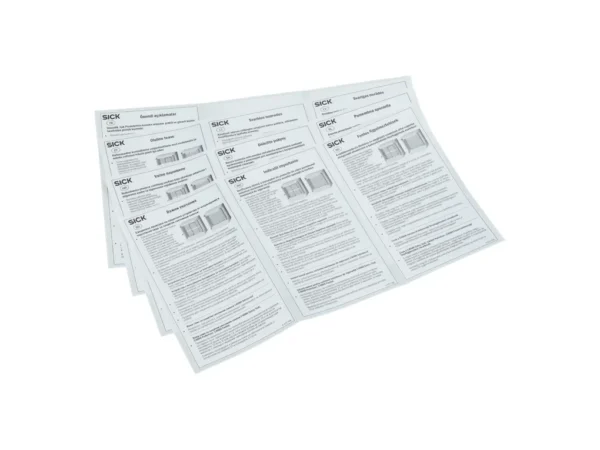 LABELS, CHECK LIST SAFETY LIGHT CURTAIN - 2072830