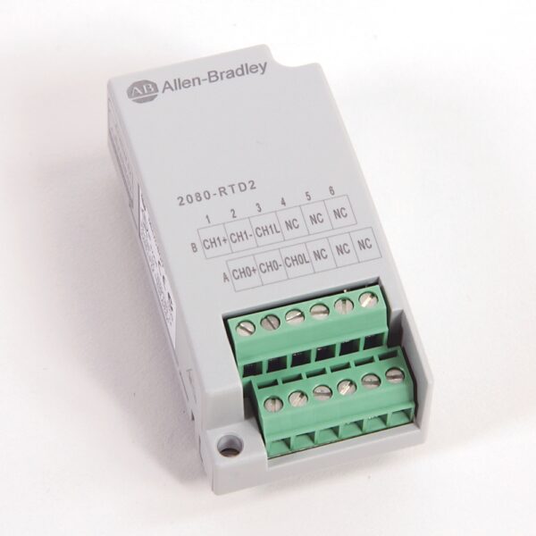 Micro800 2 Channel RTD Plug-In - 2080-RTD2