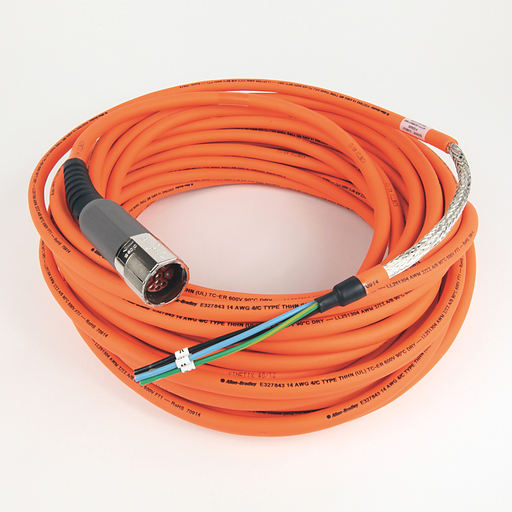 31a288d054c4c164996ef03605053a80757002c1-medium Motor Power Only, SpeedTec DIN Connector, Drive-end, Flying-lead, Standard (Non-Flex), 14AWG, 20M - 2090-CPWM7DF-14AA20