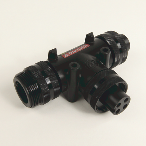 Power Tee, M35, For Use With ArmorStart Product Family, 3 Phase, 32 A Assembly Rating, 600V, 4 Pin, IP67-NEMA 4-12 Ingress Protection - 280-T35