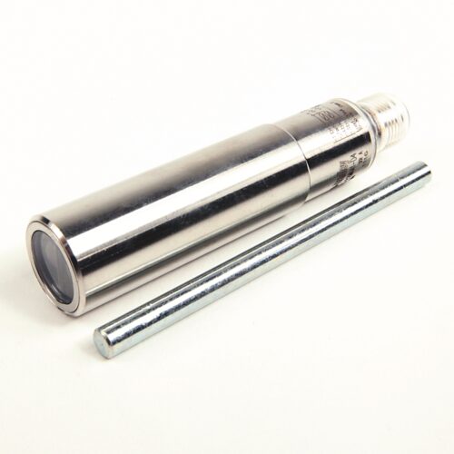 42CSS-B2MNA1-D4_1000x1000 Photoelectric Sensor, Cylindrical Style, Background Suppression, 60-100 mm Sensing Range, Visible Red LED, Light Operate - Dark Operate Output, NPN Output, Smooth Barrel, 18 mm Barrel, 4 Pin Micro M12 Integral Quick Disconnect Connector, Adjustable Sensit - 42CSS-B2MNA1-D4