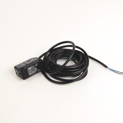 Photoelectric Sensor, Fixed Background Suppression, 100-100 mm Sensing Range, Light Operate - Dark Operate Output, PNP Output, Pico Quick Disconnect Connector - 42JS-B2MPB2-Y4