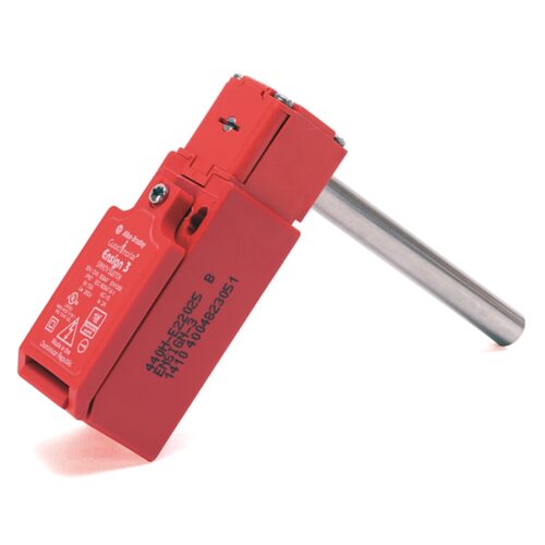 440H-E22025_1000x1000 Hinge Switch, Ensign 3, No Special Features, 2 N.C. Safety, 1 N.O Aux, 2 N.C. Safety Contacts, Make Before Break, 1 N.O. Auxillary Contact, Solid Hinge Shaft 50mmx10mm, Hinge Switch, M16 Conduit, Plastic - 440H-E22049