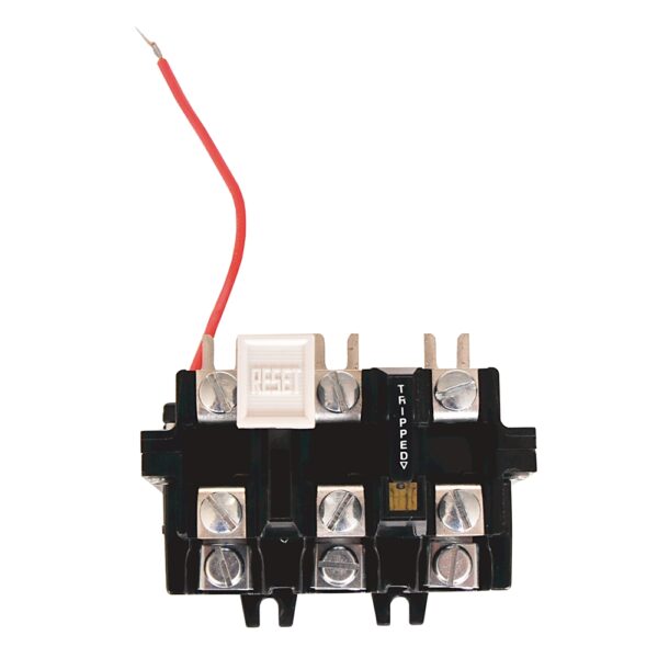 NEMA Overload Relay, Eutectic Alloy Type, 125A Max Continuous Current, Manual Reset, Panel Mount, 1 Pole, Open Type, 1 NC Contact - 592-DOV4
