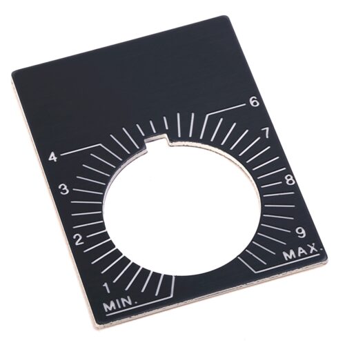 30 mm buton için yazı plakası - 800H-W080J