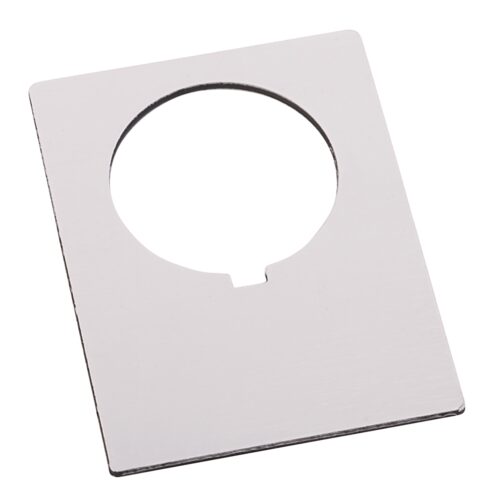 30 mm buton için yazı plakası - 800H-W500J
