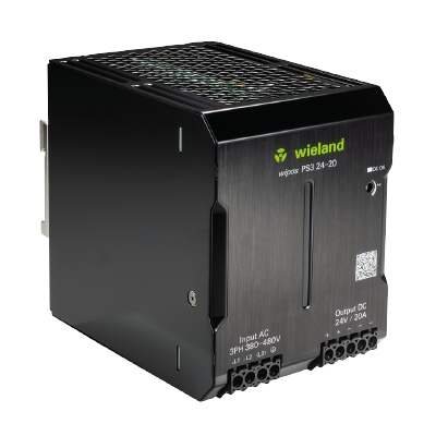 SWITCHED-MODE POWER SUPPLY WIPOS PS3 24-20 - 81.000.6580.0