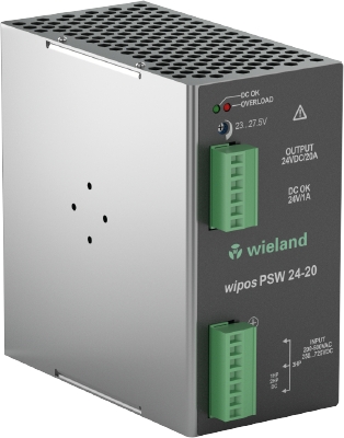 SWITCHED-MODE POWER SUPPLY WIPOS PSW 24-20 - 81.000.7530.0